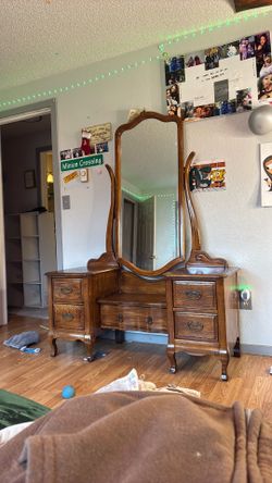 Old vintage vanity