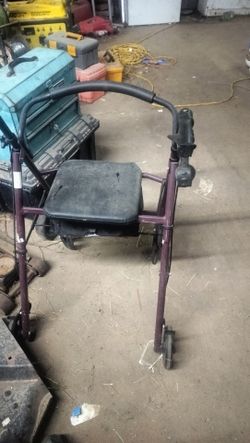 Walker for old man or old boy works well old woman $40 as is