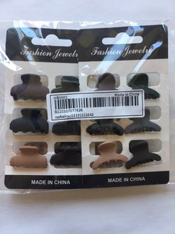 12Pcs HAIR  CLAWS