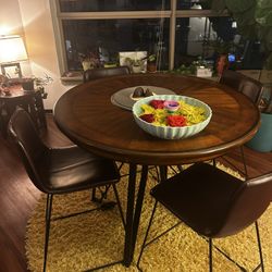 High top Table And Chair Set 