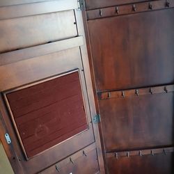 Kirkland  (Mirrow front ,wooden )Jewerly Armoire