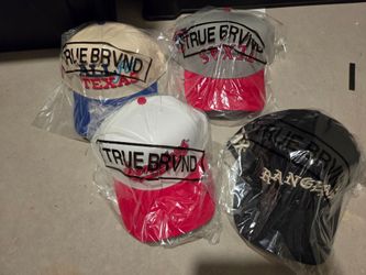 Texas Rangers True brvnd/brand hats city connect, senators, all for texas, throwback