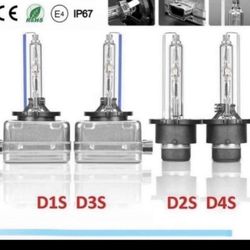 HID Xenon Bright White 6000k ,8000k D2s,D2r,d2c,d2h,D1s.,D3s,d4s,d5,Sd1,Plug And Play 