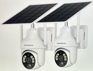 Sehmua 2 Pack Wireless Security Cameras