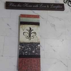 Wall Decor Candle Art