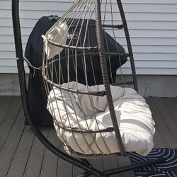 Swinging Egg Chair