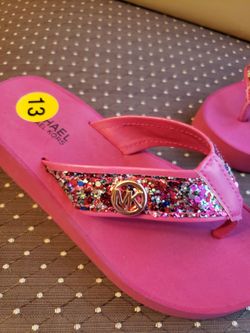 Mk Kid wedge sandals