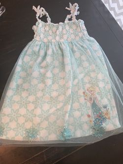 Frozen/Elsa girls swim cover up
