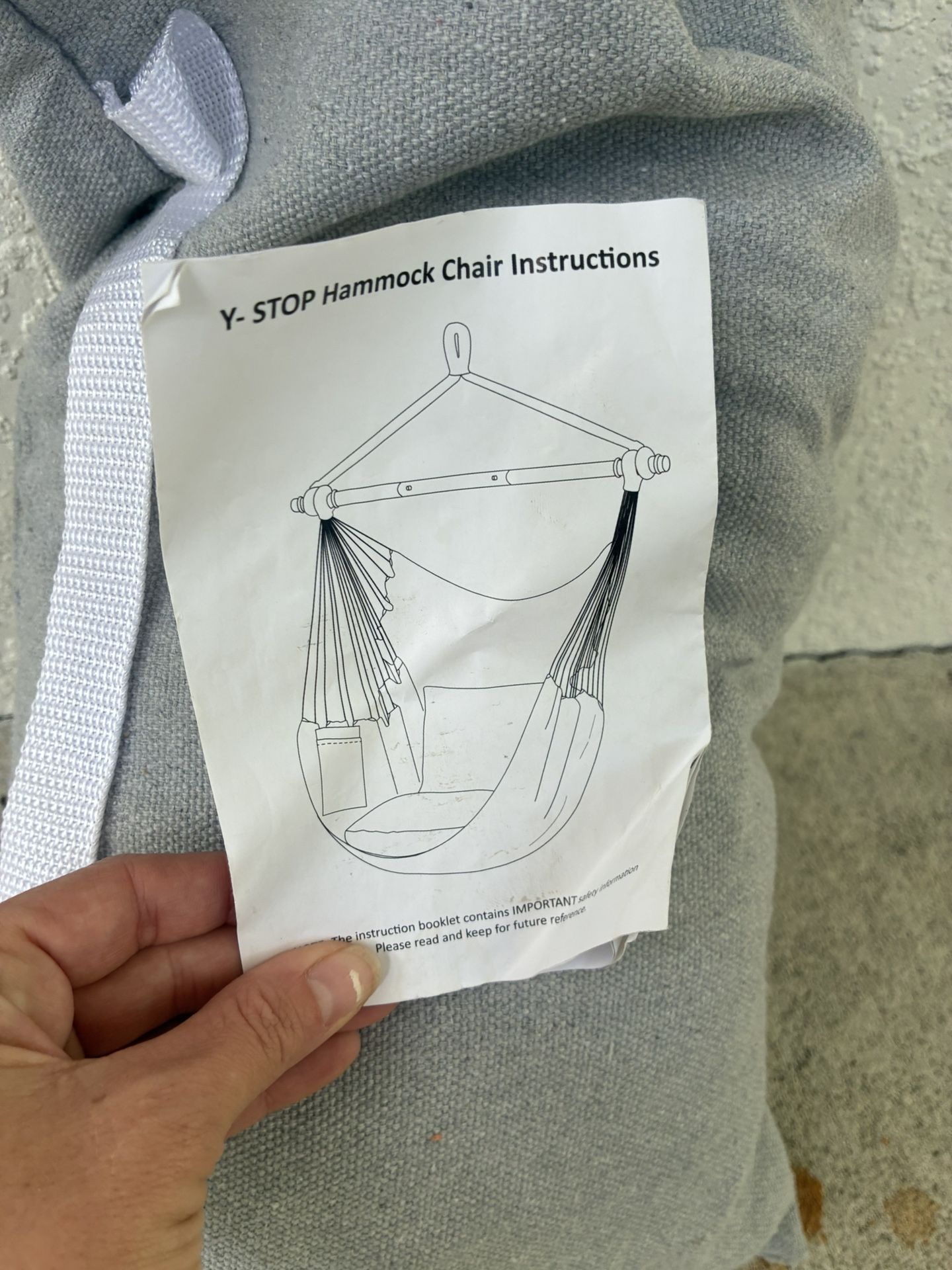 Y Shape Hammock Chair 