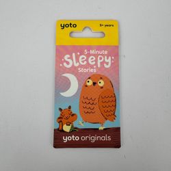 New Yoto 5-Minute Sleepy Stories  Audio Card  A1324