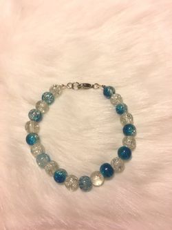 cracked glass bracelet (New!)