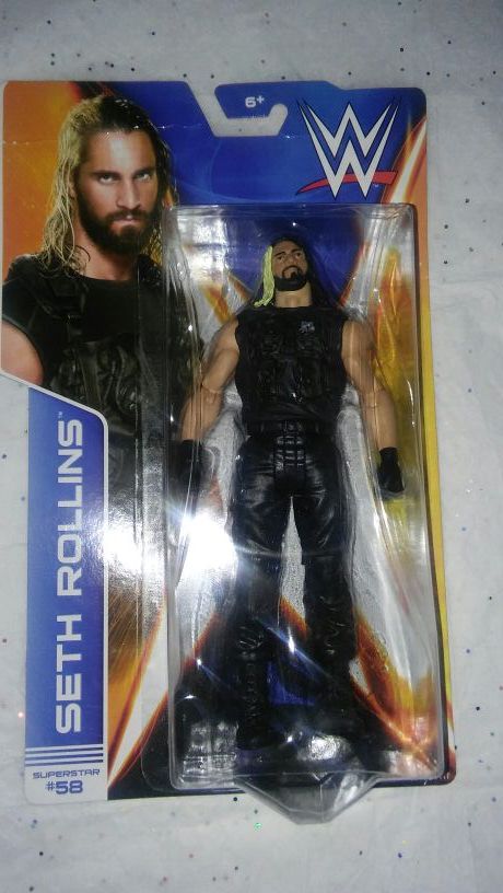 NEW-WWE -SETH ROLLINS. - BEST OFFER OR TRADE