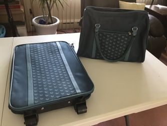 Rolling Trolley & Tote Set