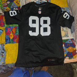 Raiders Max Crosby Jersey