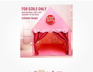LESTOK new kids play tent WLED lights