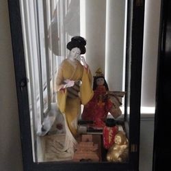 Japanese Doll In Case