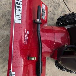 craftsman snowblower 8.o hp /27 electric start