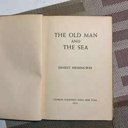 The old man in the sea by Ernest Hemingway 1952