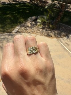 10k Gold Nugget ring