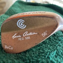 Pre-owned Cleveland BE/CU 56 Degree Sand Wedge 