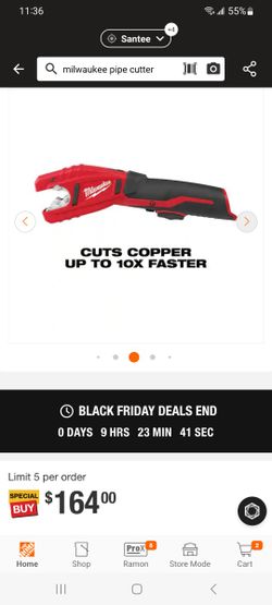 Milwaukee Pipe Cutter