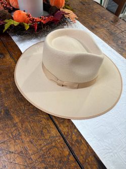 Ivory Rancher Lack of Color hat