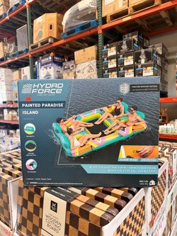 Hydro Force Painted Paradise Floating Island Brand New In Box