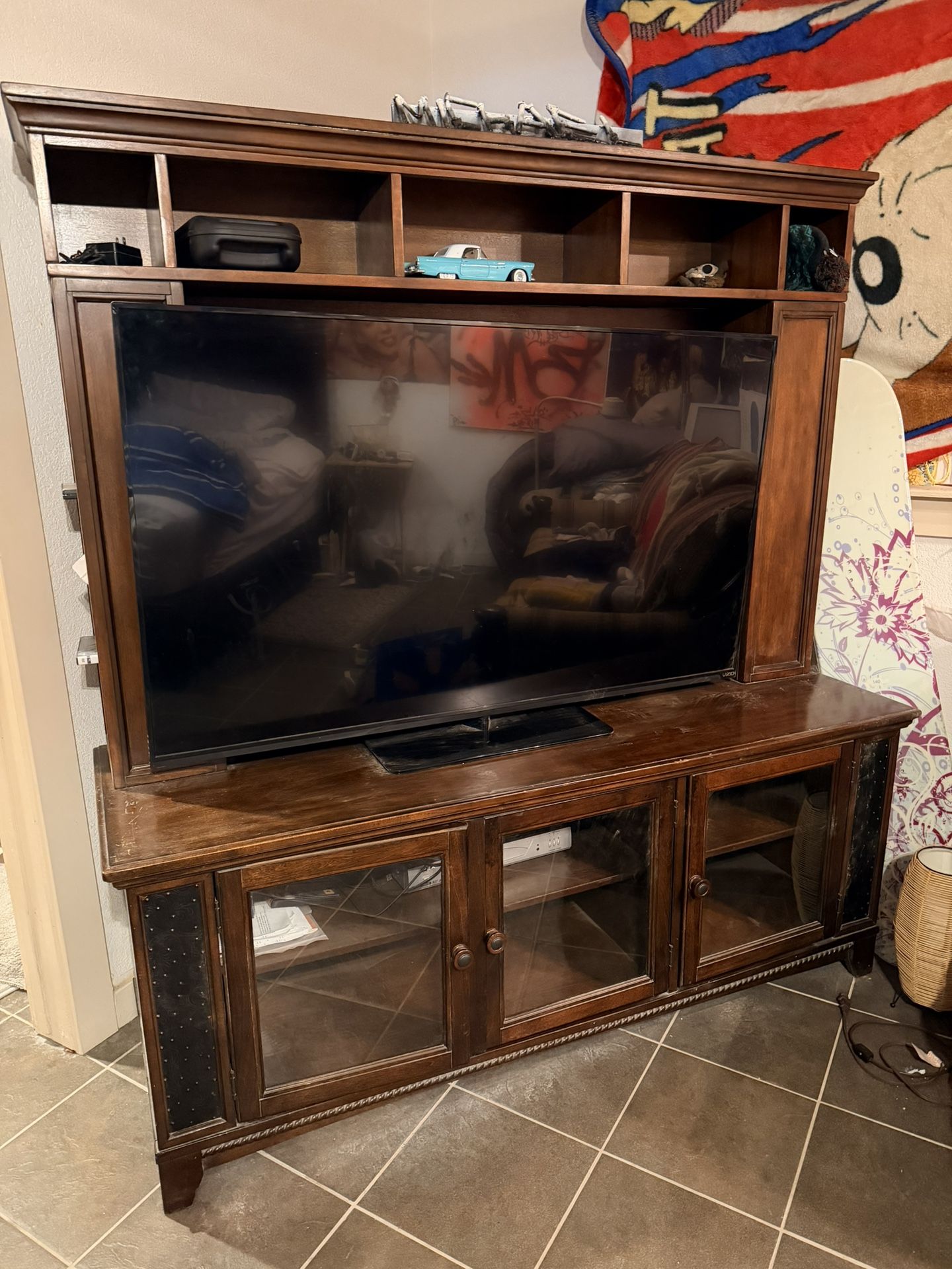 Solid Wood Tv Stand