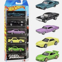 Hot Wheels Fast and Furious 5 Pack