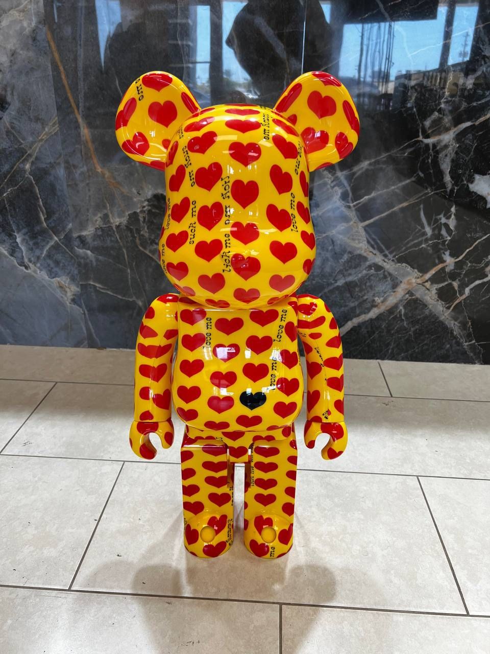 BE@RBRICK Yellow Heart 1000％と100％＆400％ 【公式通販】