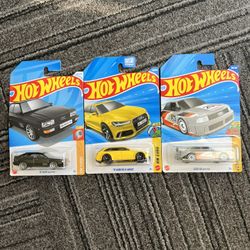 Hot Wheels Audi Bundle – Brand New | 3 Cars
