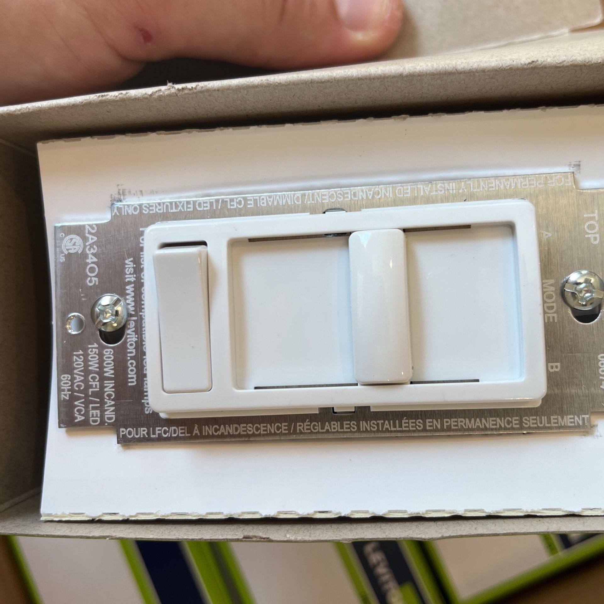 Leviton Dimmer Single Pole & 3way