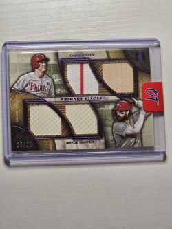 Bryce Harper/Chase Utley Quad Relic