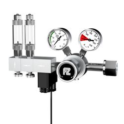 Aquarium Pro Series Dual Stage CO2 Regulator DC Solenoid Precision Needle Valve Retail $135.00