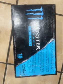 Monsters energy drinks 15 pack