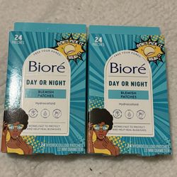 Bioré Day or Night Blemish Patches (24 ct each) – NEW