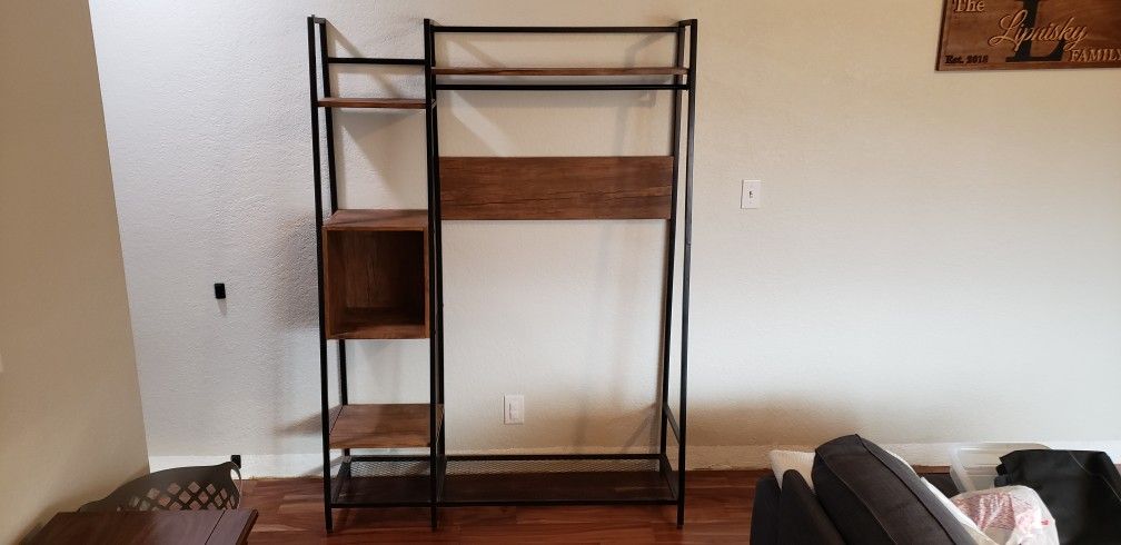 Coat Hangar Clothes Rack Shelves