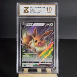 Eevee V 013/015 10 GEM MINT Holo Chinese-US Seller