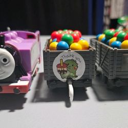 Takara TOMY Rosie w/ 2 Balloon Troublesome Trucks Thomas And Friends Japan