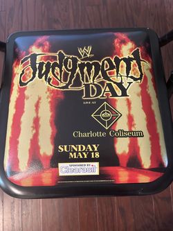 Signed WWE chair