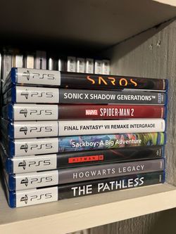 PS5 PlayStation 5 games