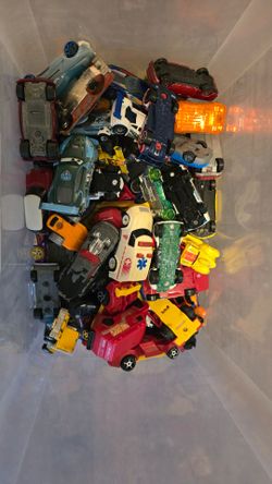 Hot wheels and toy car lot