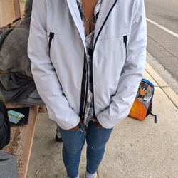 Calvin Klein Leather Hoodie 