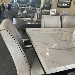 Brand New Dining Table And 6 Chairs 