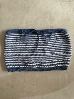 Hollister crochet tube top