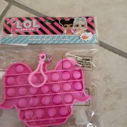 LOL Surprise Dolls Pop It Keychain 