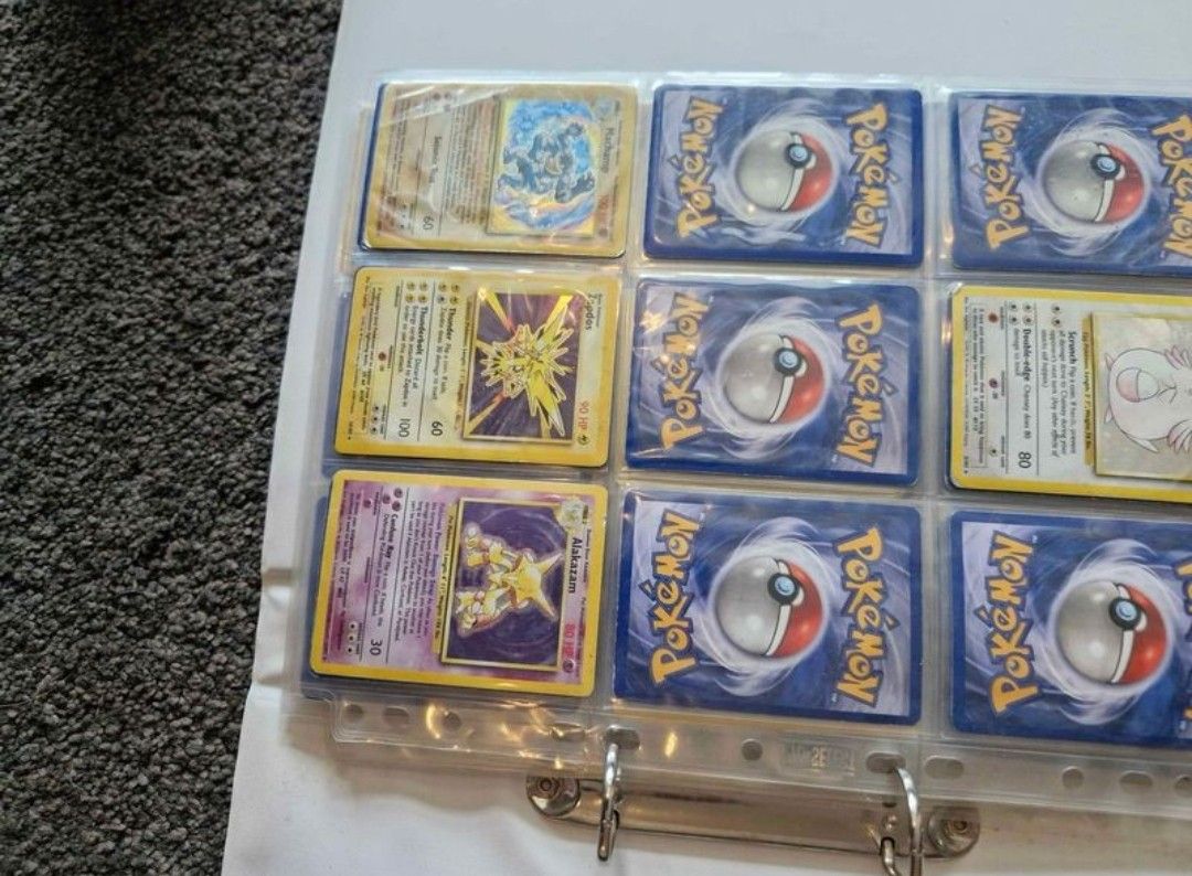 Collectable Pokemon Cards from the 90's