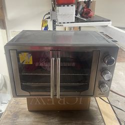 Oster manuel French door oven stainless steel