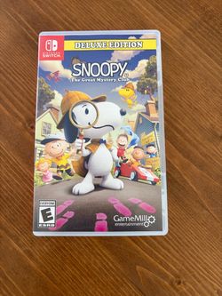 Snoopy Great Mystery Nintendo Switch Video Game