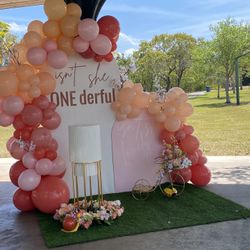 Backdrop Balloon Garland